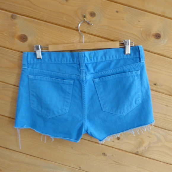 J Brand Cut Off Denim Jeans Shorts Blue Bonnet 27 - Picture 5 of 8